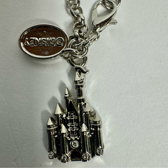 2 Disney Charm Bracelets - Charmed In The Park - Cinderella Castle Icon - Picture 2 of 5